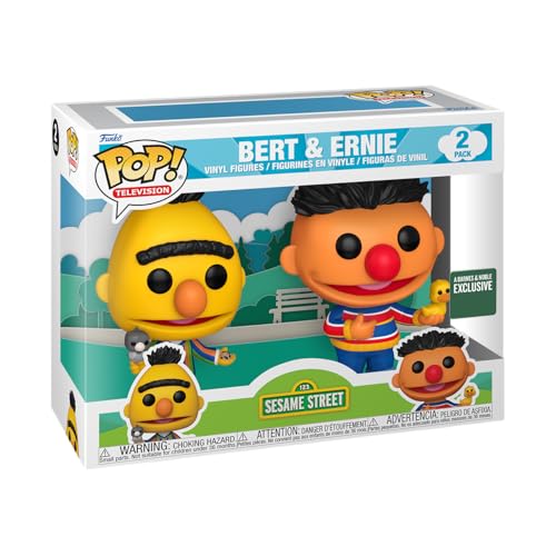 1 Rue Sésame Pack 2 figurines POP! Bert & Ernie 9 cm - vue 4