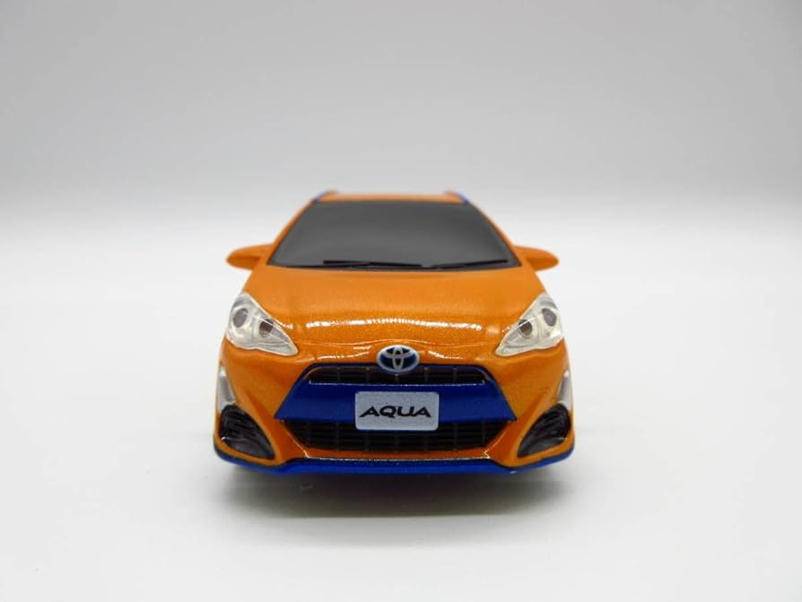 Amazon.co.jp: 1/43 トヨタ アクア X-URBAN COOL BLUE オレンジパール