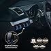 MicTuning LS081602JL, Backlit Fog Lights Rocker Switch Kit, On/Off LED Light, 20A 12V Toggle, Blue