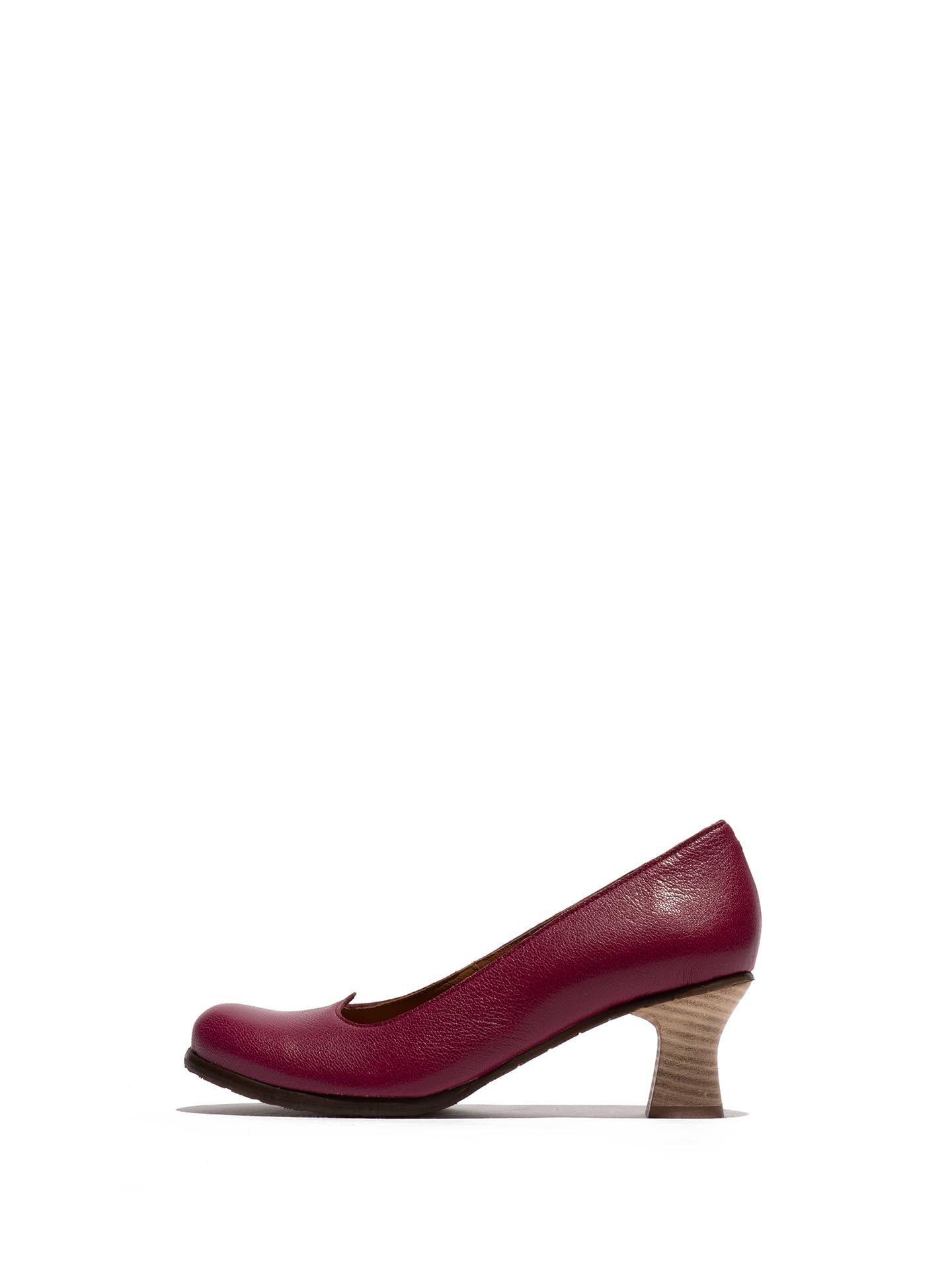 Fly London Women's BAZE086FLY Pumps, Berry, 5 UK