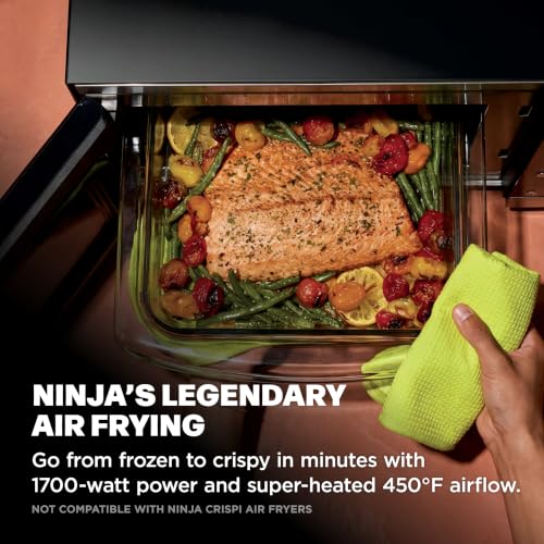 Ninja MW101BK1 Crispi Microwave and Air Fryer with FusionCrisp, 0.9 Cu Ft, Black - image 7