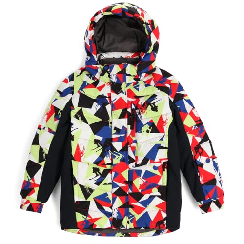 Spyder Chaqueta de esquí de plumón sintético para niños