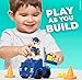 MEGA BLOKS Paw Patrol Chase's Patrol Car Building Set with 1 Chase Figure, 10 Blocks and Special Pieces, Toy Gift Set for Ages 3 and Up