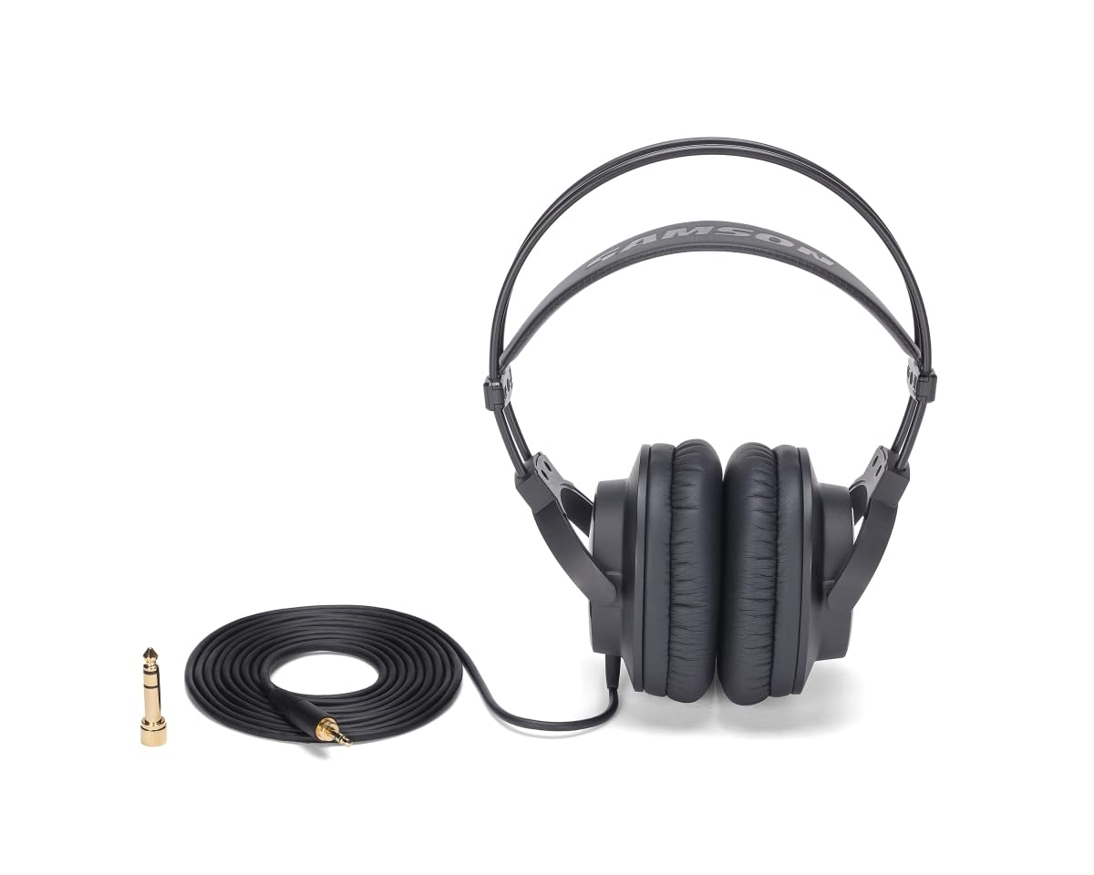 Amazon.com: SAMSON SR880 Closed-Back Studio Headphones : Musical