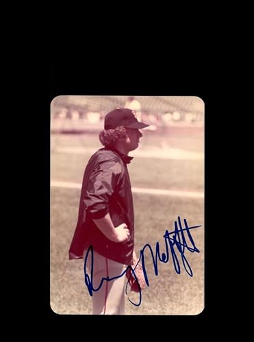 Randy Moffatt Signed Original 1970s 4x5 Snaphot Photo San Francisco Giants At Cubs Wrigley