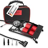 HEYNER 22500N Pompa a pedale Pompa a piede Pompa a pedale per pneumatici Pompa a pedale per auto