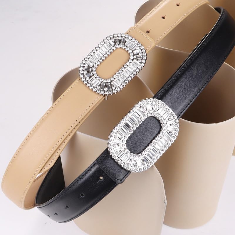 Leather Belt Women's Genuine Leather Versatile Decorative Dress with Waistband Jeans and Belt3