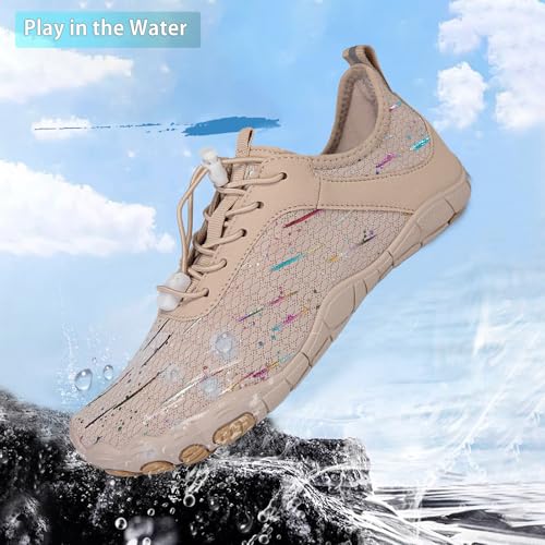 Image of Hike Barefoot Shoes Women Men Pro Water Footwear Wide Toe Box Non-Slip Unisex Athletic Outdoor Running Shoes