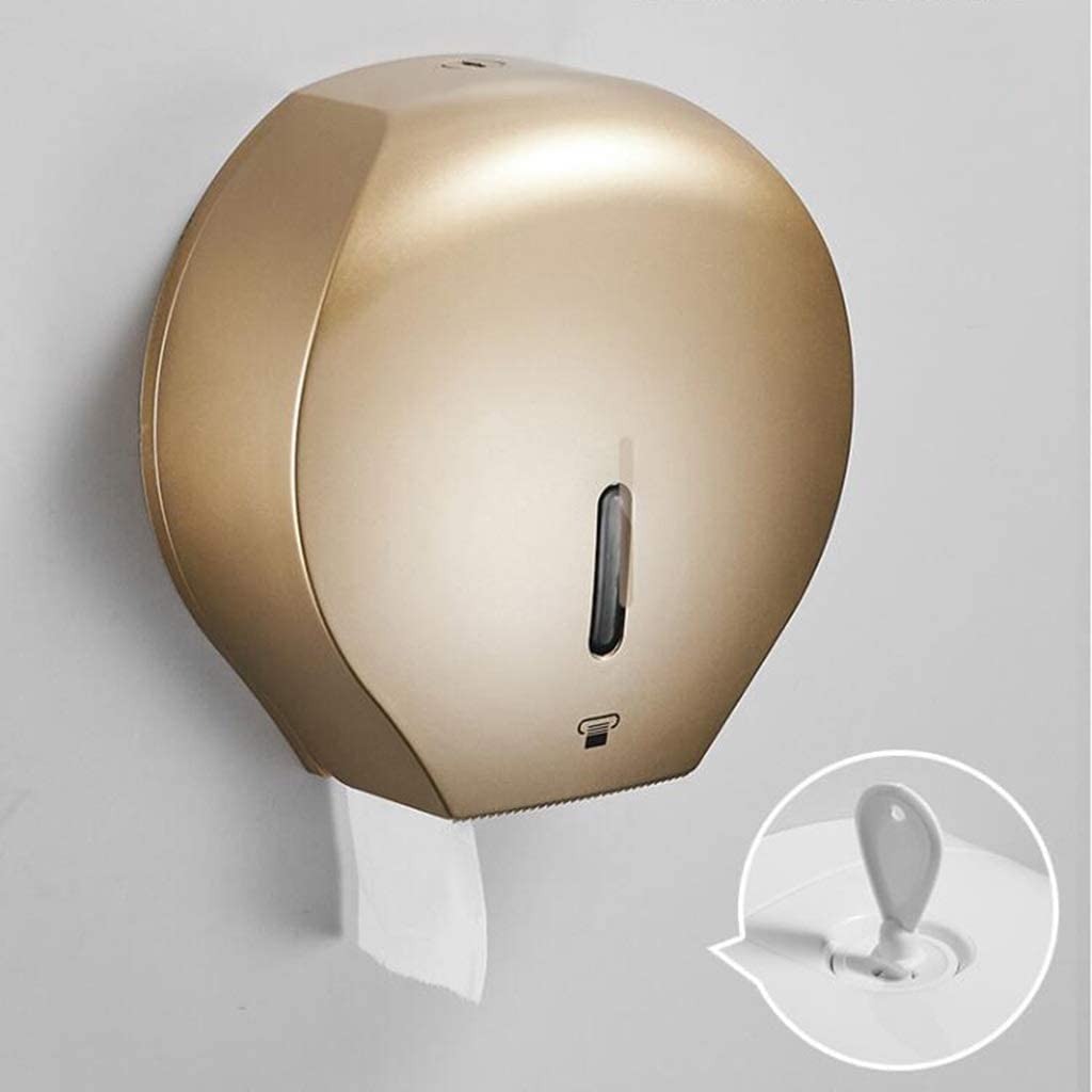 BKEKM Dispenser Salviette Dispenser di Asciugamani di Carta a Parete Dispenser di Asciugamani di Carta Impermeabile Porta Asciugamani di Carta Commerciale di Grande capacità Moda
