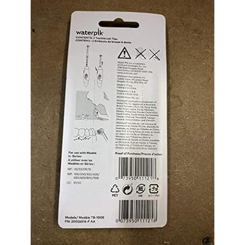 Waterpik TB-100E Electric Toothbrush Heads Cover