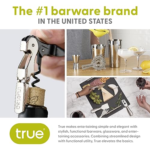 True 10474 Smoke Tinted Plastic Cocktail Shaker thumb #4