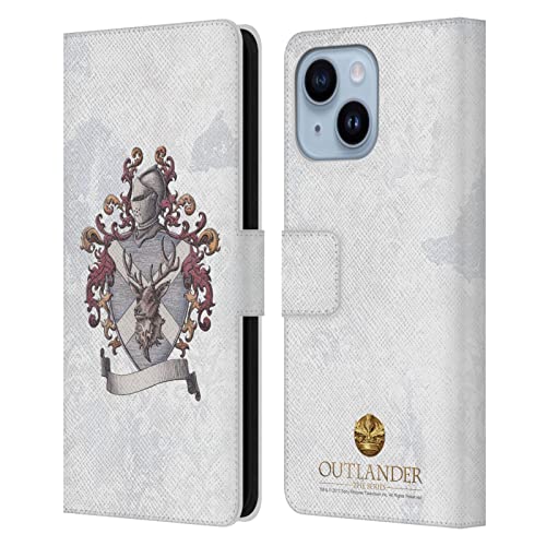 Étui Outlander Mackenzie iPhone 14 Plus protection cuir portefeuille fentes cartes
