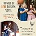 Roosty's Naturals Chicken Immunity & Digestion Booster | 32oz Chicken Supplements | Omega-3 Chicken Vitamins and Supplements | Poultry Vitamins for Chickens | Bird Health Supplies