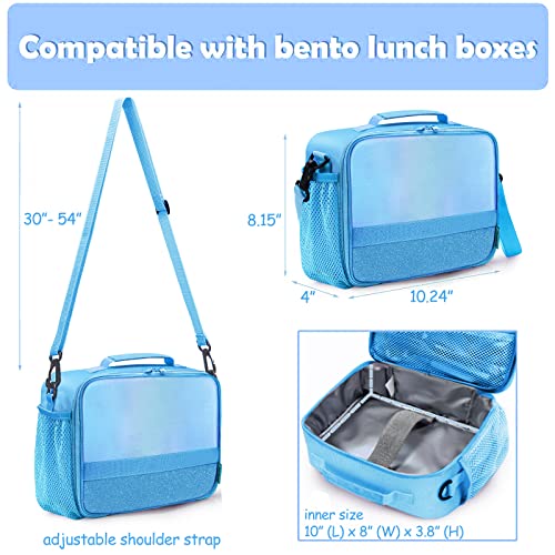 Kids Lunch Box Insulated Kids Lunch Bag,Lunch Box For Kids Girls With Strap And Bottle Holder,Toddler Lunch Box,Girls Lunch Box Bag With Durable Zipper-Pockets,Keep Food Cold&Warm For Long Time #TOP4