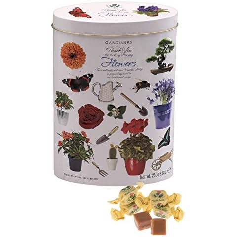Gardiner's of Scotland Vanilla Fudge "Flowers" Tin 250g, 1er Pack (1 x 250 g) Cover