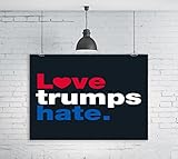 Debbie's Designs Love Trumps Hate 16x20 Glossy Poster
