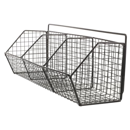 Especiero de pared negro para cocina DOITOOL que libera espacio en tu encimera 2