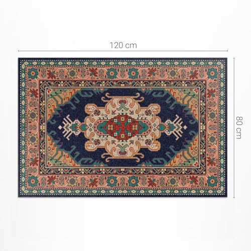 Tapis d'extérieur 80x120 rectangle en PVC pour décoration balcon - 4