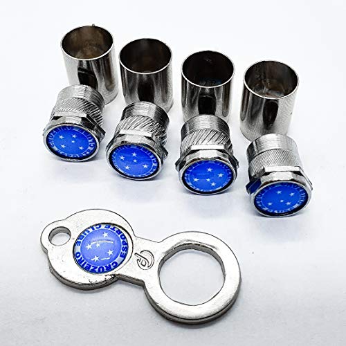 Tampa Bico Valvula Antifurto Capa Cromado - TIMES CRUZEIRO