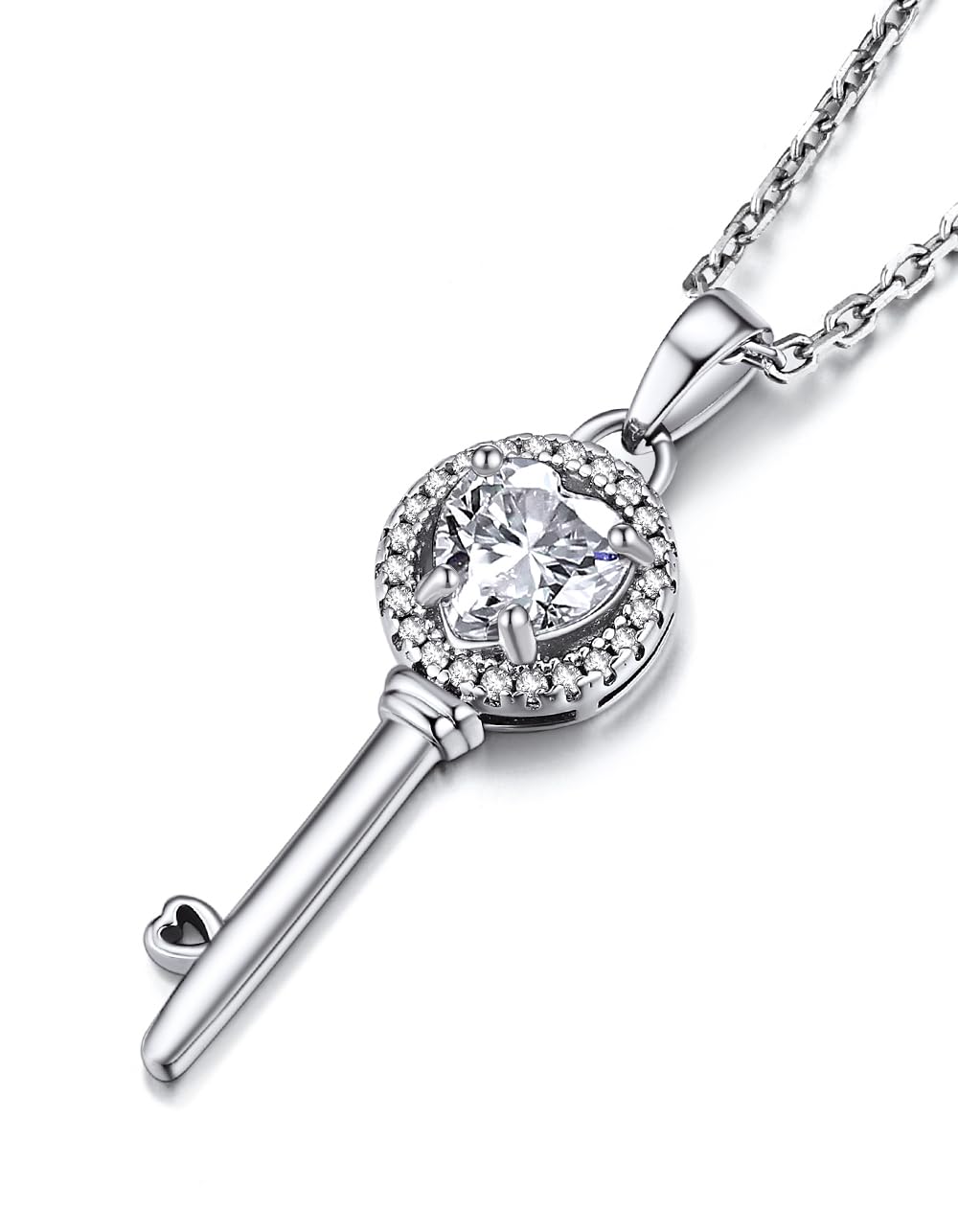 MomentWish Moissanite Collana per Le Donne, Laboratorio Creato Diamante Pendente per Gli Uomini Come Anniversario Compleanno Regali Di Natale per Le Ragazze Madre