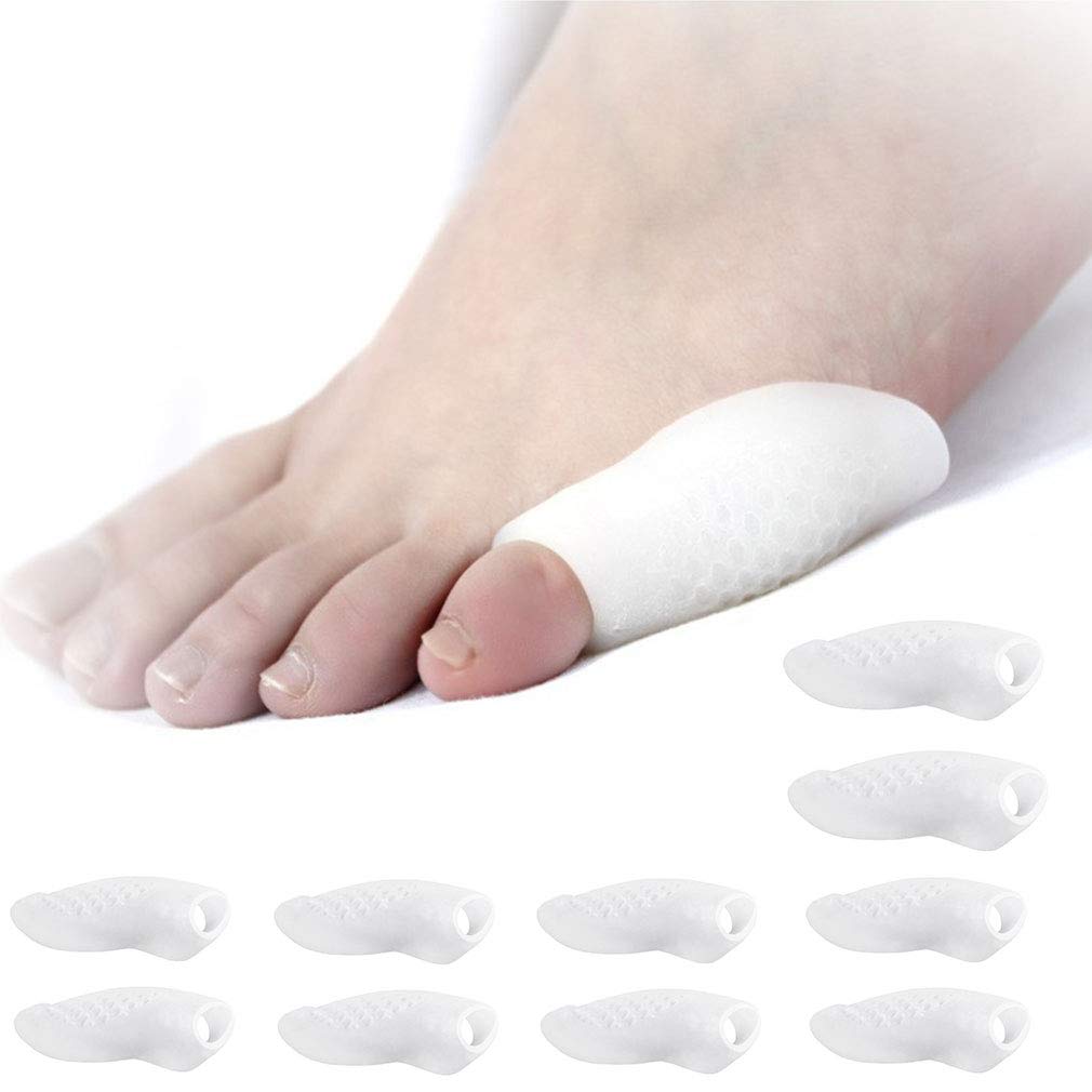 Pedimend morbido silicone Protezione delle dita dei piedi raddrizzatore alluce valgo correttore