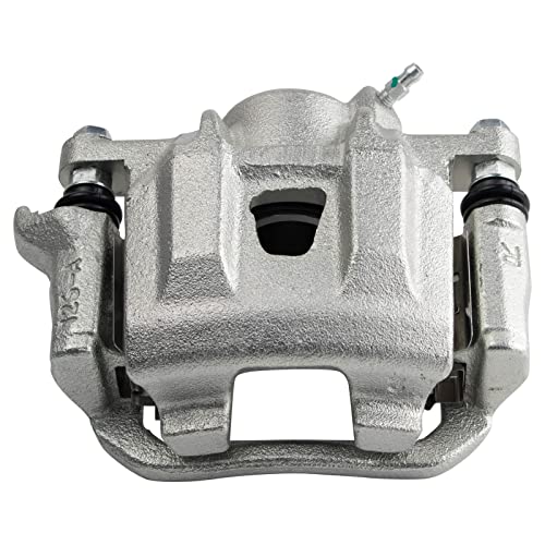 Image of TRQ Rear Right Brake Caliper w /Bracket Passenger Side | For 2004-2010 Toyota Sienna