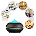 Walkas Aromatherapy Essential Oil Diffuser, 300ml Wood Grain Ultrasonic Cool Mist Whisper-Quiet Humidifier (Dark Wood Grain)