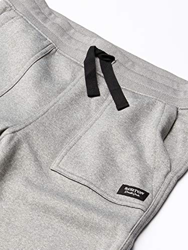 Burton Calça de carvalho para meninos, cinza mesclado, pequena