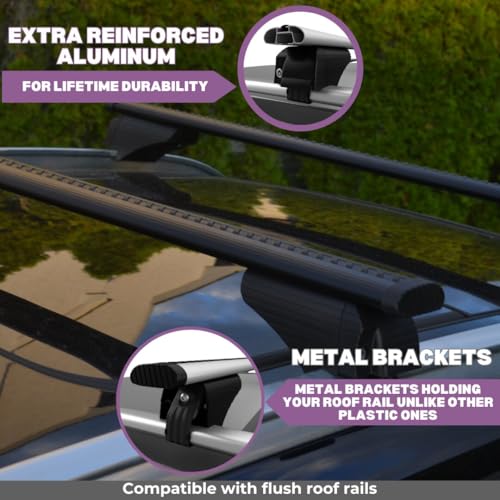ERKUL Roof Rack Cross Bars for Kia