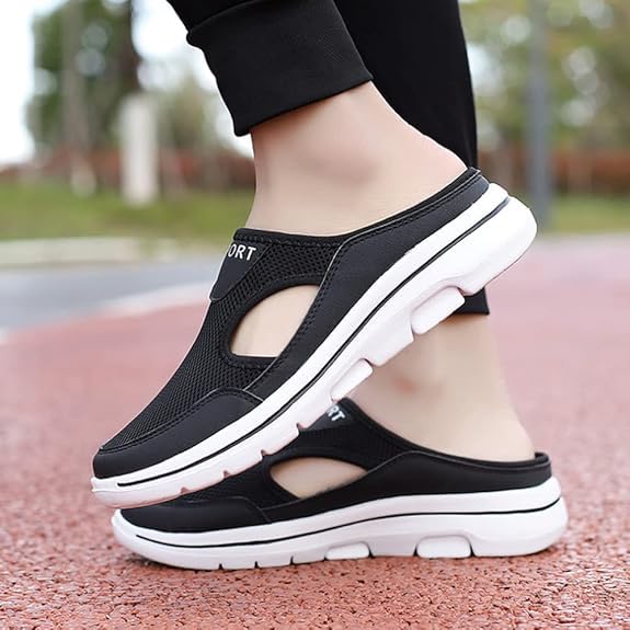 Men's Comfort Breathable Support Sports Sandals, Non Slip Orthopedic Sneakers Summer Slip on Walking Shoes4