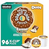 Medium roast coffee with the taste of coconut-topped chocolate donut Extra bold (contains more coffee than regular K-Cup pods) Medium roast caffeinated coffee Each K-Cup pod is made with 100% Arabica ground coffee No artificial ingredients and certif...