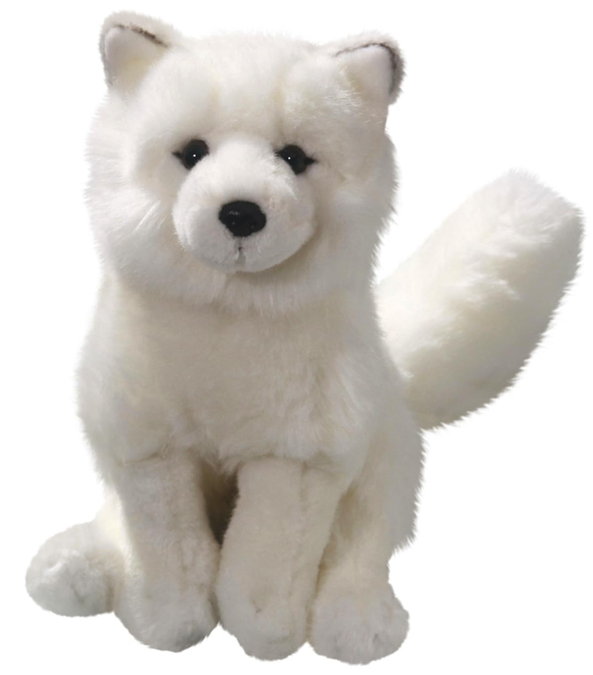 Carl Dick Fox, Arctic Fox, 10.5 inches, 26cm, Plush Toy, Soft Toy, Stuffed Animal 3352