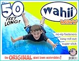 Wahii Giant Backyard Water Slide - Adult and Teens Heavy Duty Lawn Water Slide 50' x 10'