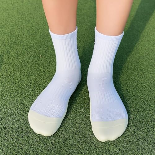 INSFIT Athletic Anti-Slip Grip Socks For Men Women, Mens and Womans Grip Socks For Footballers Non Slip Grip, Men and Women Athletic Socks For Soccer Gym Yoga Basketball Football Sports (1-Pair) - Image 7 thumbnail