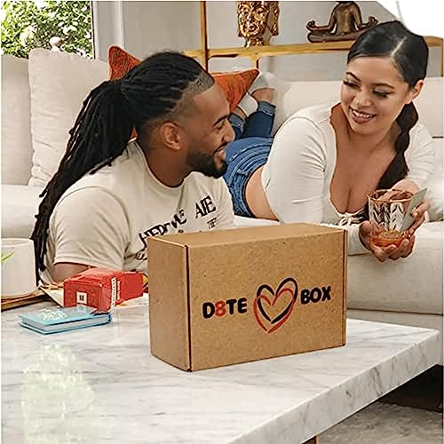 11. D8te Box Couples Monthly Subscription Box - Romantic Activities For Couples To Build And Connect - The Ultimate Christmas Gift for Any Kind of Couple - Ignite Love and Strengthen Bonds Year-Round