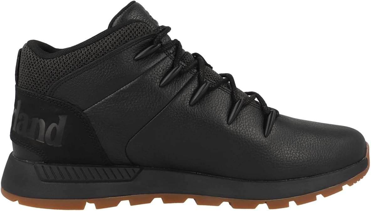 Timberland Euro Sprint Trekker Ankle Boots Men's Black Boots Shoes black 11 UK