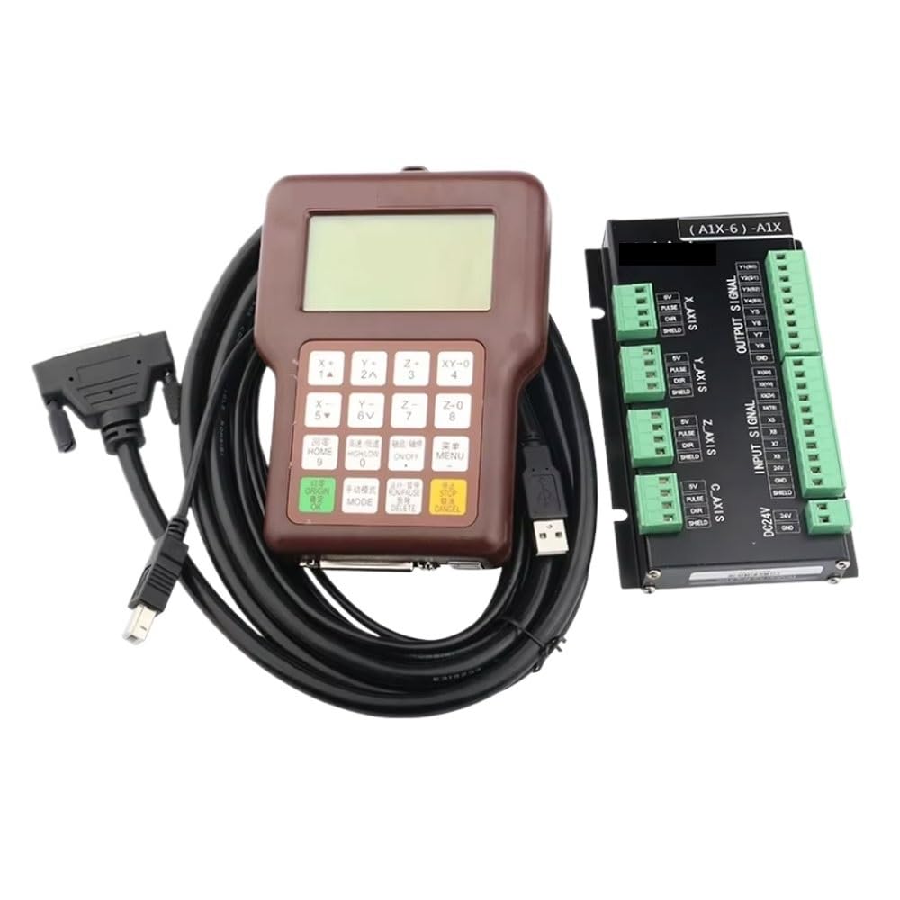 JVDDI A15 Multi-Axis 3-Axis CNC DSP Controller Offline USB Motion Control System Manual, Used For Router Cylinder