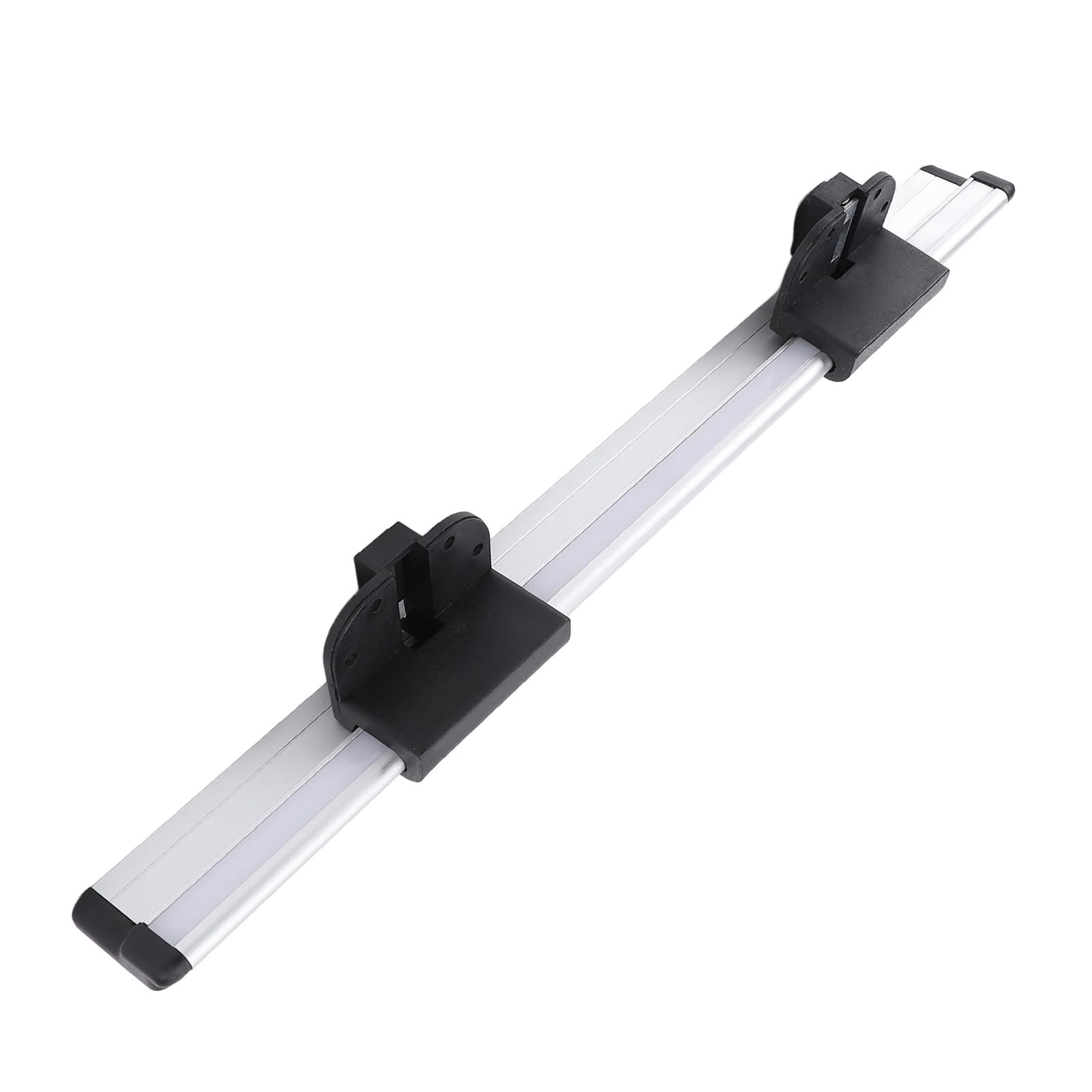 Soporte de Montaje en Pared de Riel de Soporte de Mesa RV de Aluminio de 20 Pulgadas con Hebillas Desmontables para Instalación de Mesa de Remolque de Autocaravana