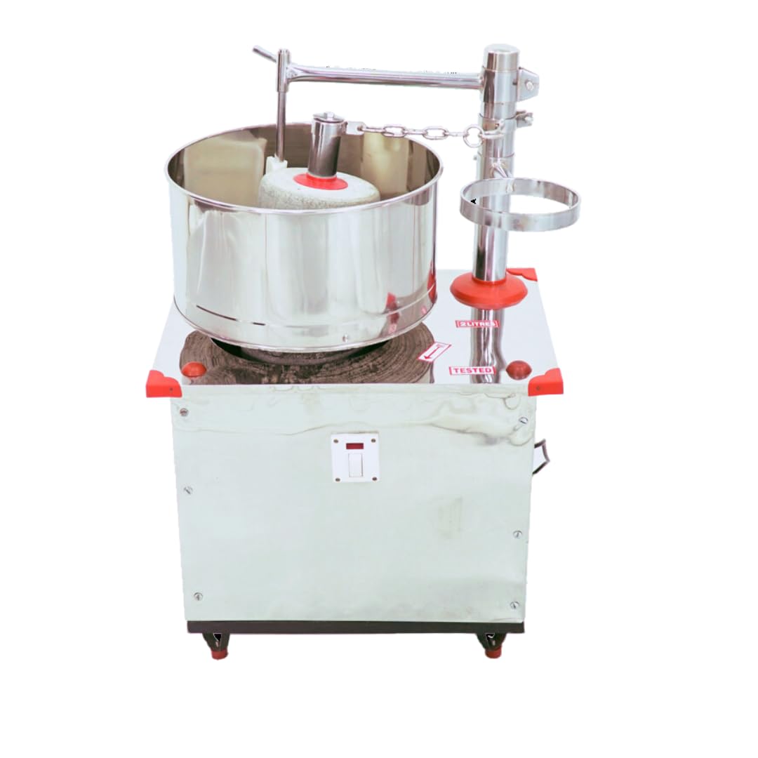 KRN Lakshmi Domestic 2 Litre Wet Grinder Height - 240 Watts, Silver