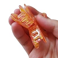 Vista 4 de Pinza de estrella de mar, pinzas de acetato para el cabello, pinzas pequeñas para mujer