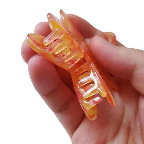 Miniatura 4 de Clip de garra de estrella de mar,Pinzas de pelo de acetato,Pinzas de garra pequeñas para mujer