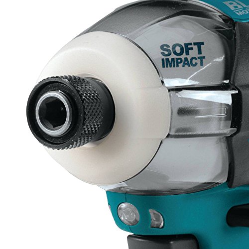 Makita XST01Z 18V LXT Lithium-Ion Brushless Cordless Oil-Impulse 3-Speed Impact Driver, Tool Only