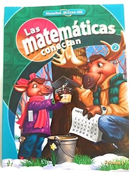 Paperback SPANISH MATH CONNECTS GR2 - VOLUME 1 - 2 Book