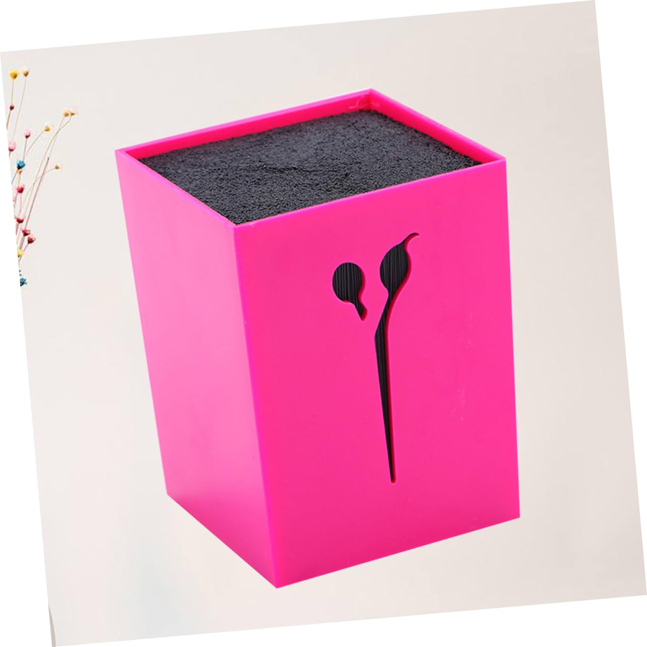 IWOWHERO Large Capacity Scissors Comb Storage Box Hair Salon Supplies Holder Tool Organizer Slot Scissors Case