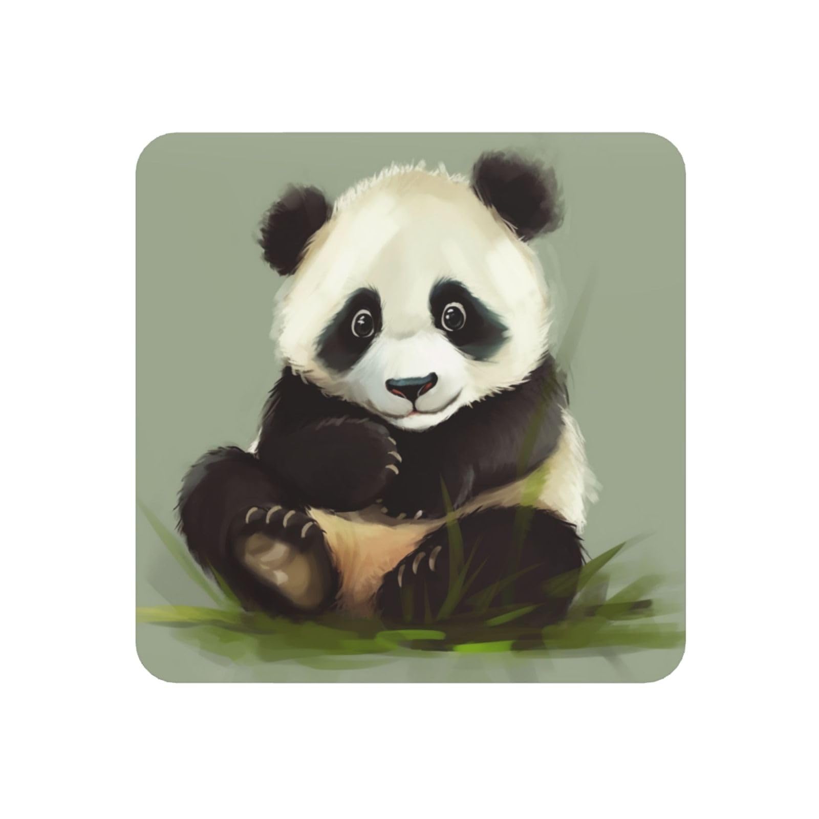 Cute Little Panda Fridge Magnets Small Strong Refrigerator Magnets Cute Decorative Magnets Fridge Sticker Office Magnets for Fridge, Whiteboard, Kitchen Accessories