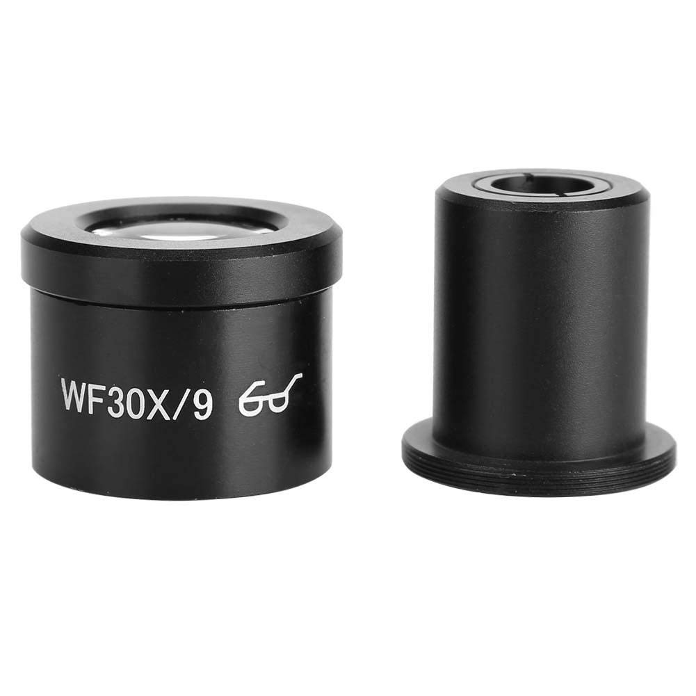 30x / 9 Microscopio Ocular De 23.2mm Accesorios para Microscopios Biológicos Adaptador de Lente Microscopio para Campo de Visión 9mm