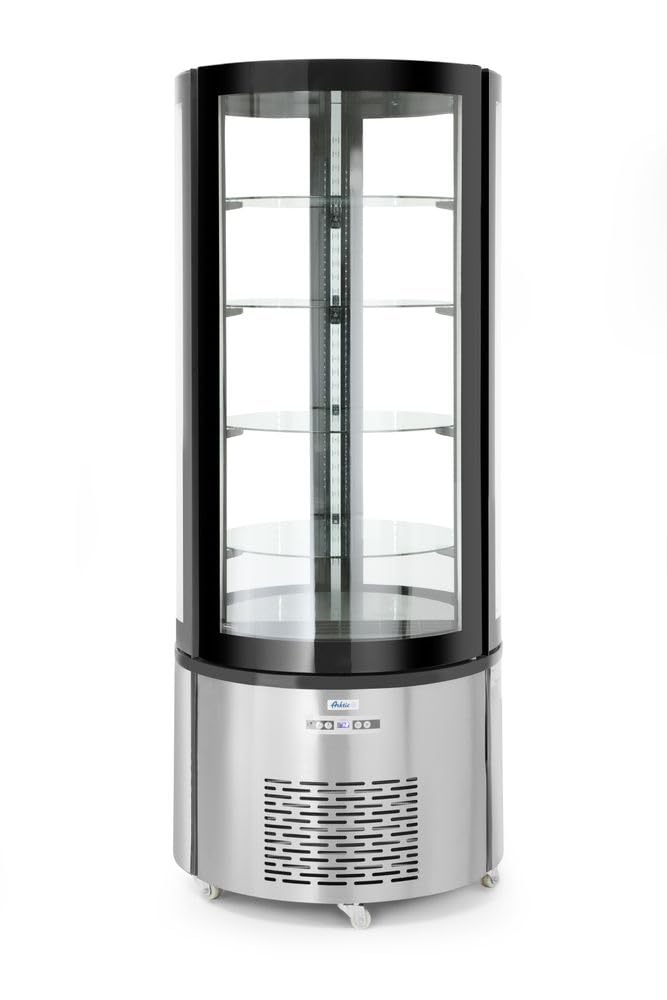 HENDI Expositor redondo para repostería (360 litros) - 360 L - 230V / 460W - ø680x(H)1750 mm