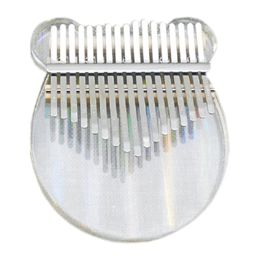 MEELYHOME Kalimba Thumb Piano 17 for key,Tuning Hammer and Manual,Musical Instrument for Kids and Adults Beginner