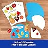 FreshCut Crafts Fruit of The Spirit Bible Craft Kit -10-Pack Easy 3-D Punch-Out Religious Crafts for Kids 5 & Up, Sunday School, Homeschool, Classroom Inspirational Art, US-Made Card Stock, NOT Foam #3