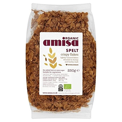 Amisa Organic Crispy Spelt Flakes 250g